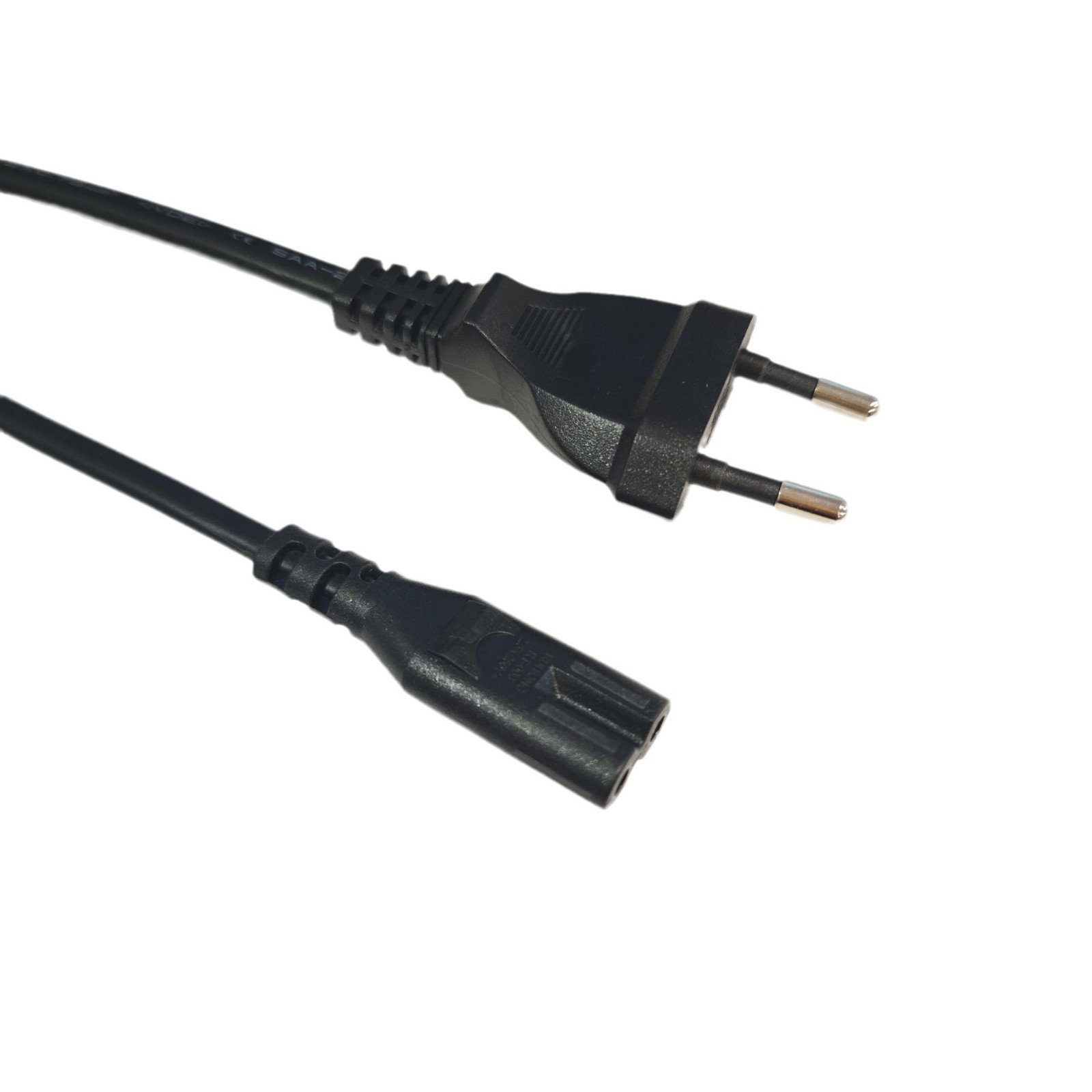 VDE歐規二插八字尾電源線